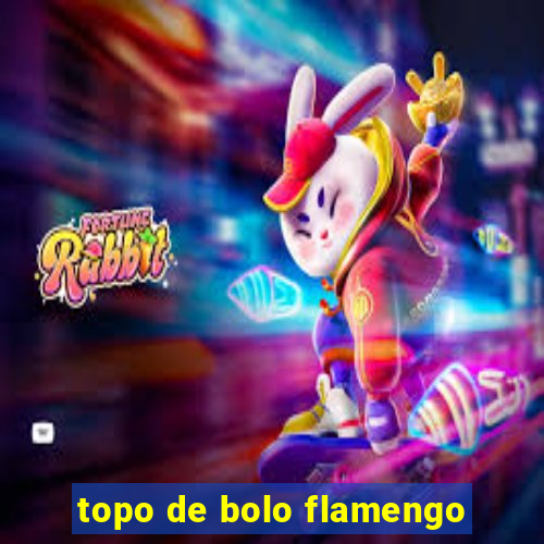 topo de bolo flamengo